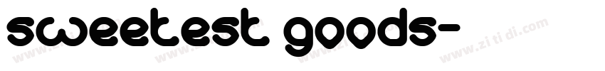 sweetest goods字体转换